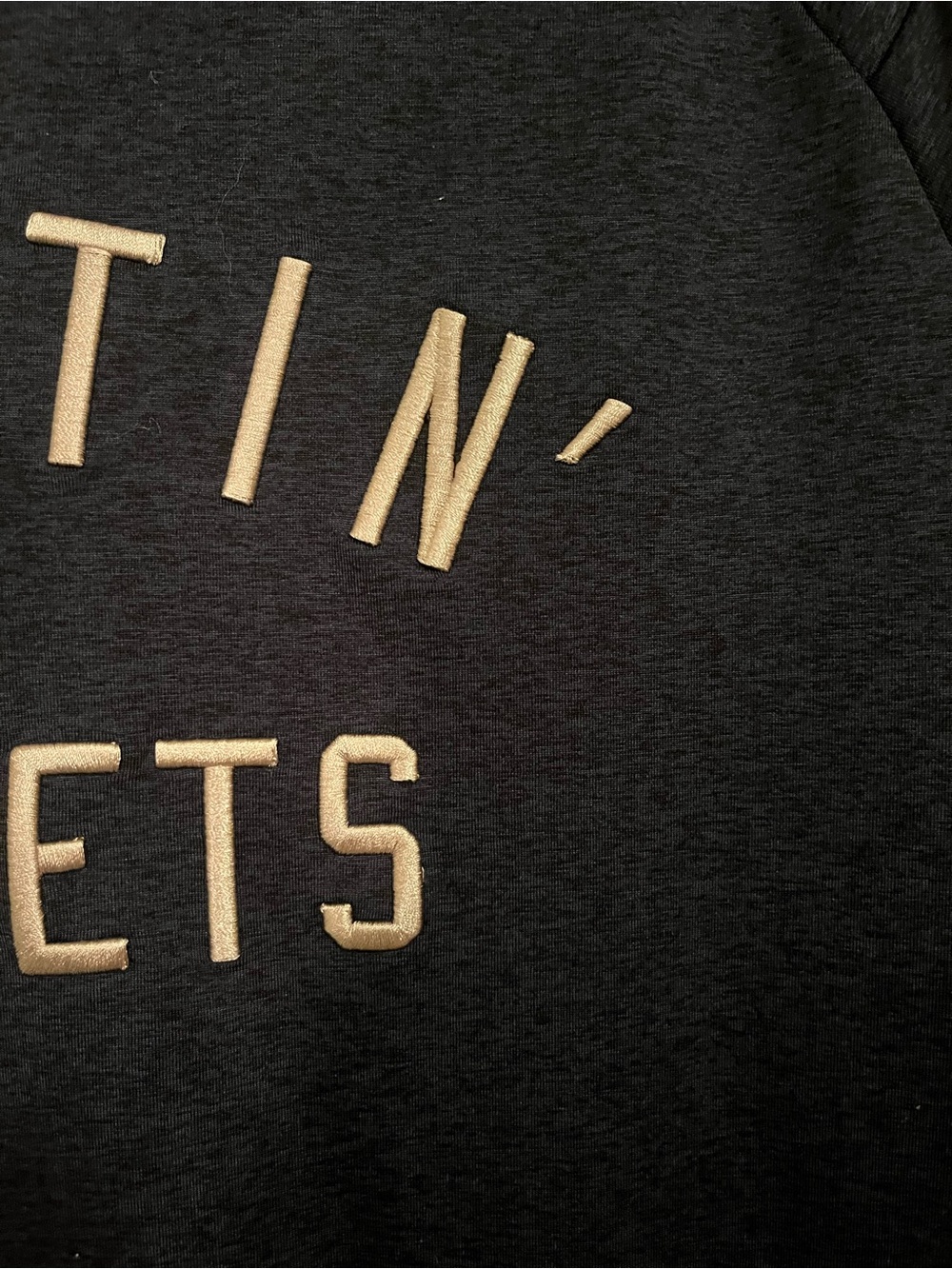 UNRL Barstool Sports 'Spittin' Chiclets' Navy Pullover Hoodie L - Picture 3 of 4